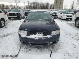 2002 Audi A4 1.8T with VIN WAULC68E62A175144, listed as a Copart auction lot 83342324 with 81,536 mi miles and Clean Title. Bid and sale history available at carsss.com. Image 5.