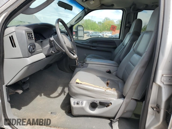2004 Ford Excursion Special Serv с VIN 1FMNU41L74EA00849, выставлен на аукционе Copart как лот 56391645 с пробегом 258 656 миль миль и Списание • Salvage title. История ставок и продаж доступна на DreamBid. Изображение 7.