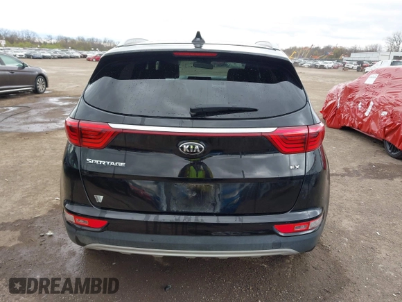 2018 Kia Sportage EX with VIN KNDPN3AC7J7451509, listed as a IAAI auction lot 41925277 with 64,933 mi miles and . Bid and sale history available at DreamBid. Image 17.