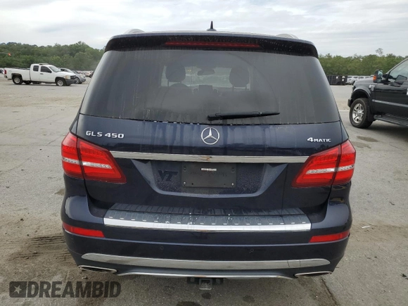 2017 Mercedes-Benz GLS with VIN 4JGDF6EE5HA932784, listed as a Copart auction lot 49502453 with 87,731 mi miles. Bid and sale history available at carsss.com. Image 6.
