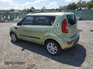 2013 Kia Soul + with VIN KNDJT2A66D7537057, listed as a Copart auction lot 50952195 with 41,561 mi miles and Salvage Title. Bid and sale history available at DreamBid. Image 2.