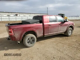 2019 Ram 2500 Laramie with VIN 3C6UR5NL3KG654990, listed as a Copart auction lot 40137264 with 45,200 mi miles and Salvage Title. Bid and sale history available at carsss.com. Image 3.