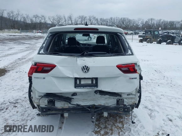 2021 Volkswagen Tiguan S with VIN 3VV0B7AX0MM092097, listed as a IAAI auction lot 41612128 with 49,525 mi miles and . Bid and sale history available at DreamBid. Image 17.