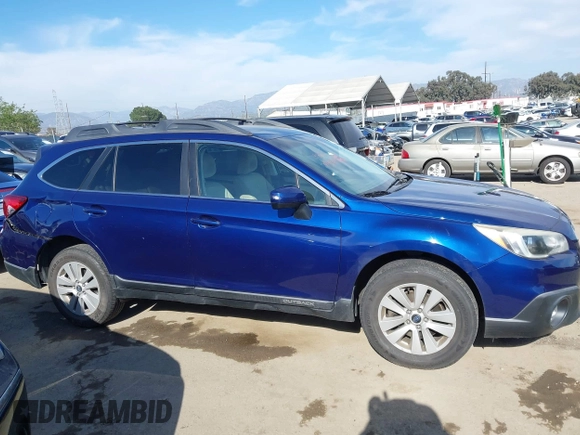 2015 Subaru Outback Premium with VIN 4S4BSBDC2F3290862, listed as a IAAI auction lot 42011007 with 152,628 mi miles and . Bid and sale history available at DreamBid. Image 13.