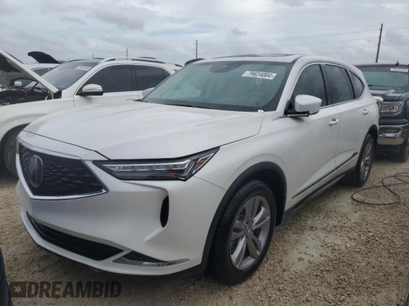 2024 Acura MDX с VIN 5J8YD9H34RL007086, выставлен на аукционе Copart как лот 79624004 с пробегом Не указан миль и На запчасти • Non repairable. История ставок и продаж доступна на DreamBid. Изображение 1.