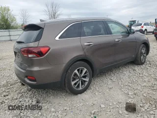2019 Kia Sorento EX with VIN 5XYPHDA53KG502278, listed as a Copart auction lot 56567525 with 108,409 mi miles and Salvage title. Bid and sale history available at DreamBid. Image 3.