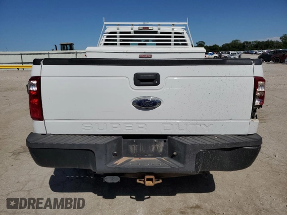 2016 Ford F-250 XLT with VIN 1FT7X2A61GEC25758, listed as a Copart auction lot 54184564 with 204,485 mi miles and Salvage title. Bid and sale history available at DreamBid. Image 6.
