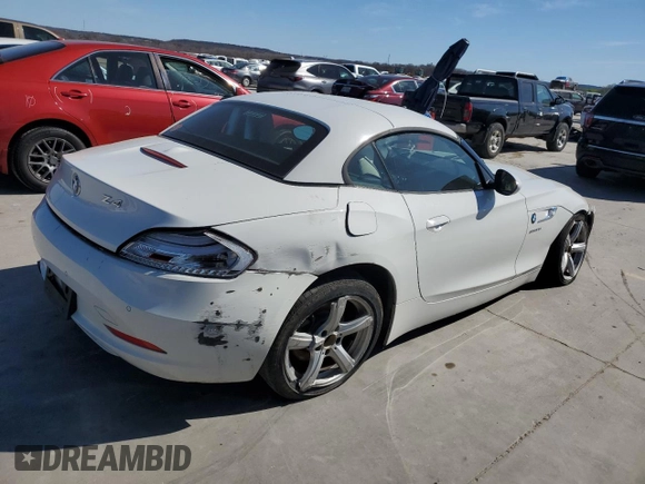 2016 BMW Z4 sDrive28i with VIN WBALL5C59G5A20236, listed as a Copart auction lot 43431074 with 0 mi miles. Bid and sale history available at carsss.com. Image 3.