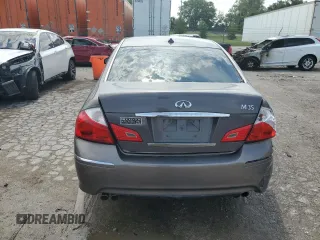 2008 Infiniti M with VIN JNKAY01E38M605396, listed as a Copart auction lot 61312614 with 115,937 mi miles and Salvage Title. Bid and sale history available at carsss.com. Image 6.