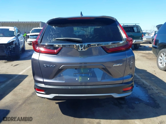 2022 Honda CR-V EX with VIN 7FARW2H55NE041903, listed as a IAAI auction lot 41679260 with 14,563 mi miles. Bid and sale history available at carsss.com. Image 17.