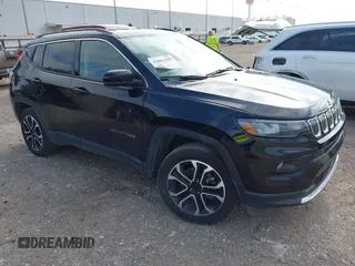 2022 Jeep Compass Limited с VIN 3C4NJDCB3NT227698, выставлен на аукционе IAAI как лот 42861205 с пробегом 44 557 миль миль и . История ставок и продаж доступна на DreamBid. Изображение 1.
