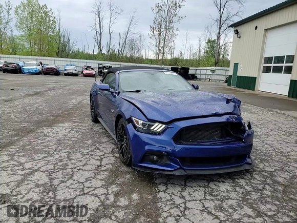 2016 Ford Mustang GT Premium with VIN 1FATP8FF2G5253939, listed as a Copart auction lot 56540785 with 41,262 mi miles and Salvage title. Bid and sale history available at DreamBid. Image 13.