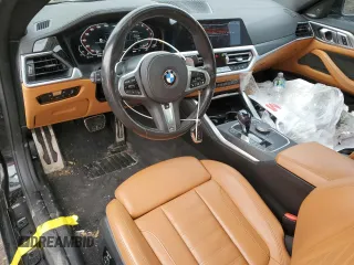 2021 BMW 4 Series M440i xDrive with VIN WBA13AR0XMCF64313, listed as a Copart auction lot 45716165 with 46,214 mi miles and Clean Title. Bid and sale history available at DreamBid. Image 8.