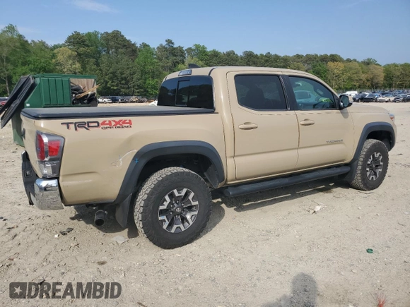 2020 Toyota Tacoma SR5 with VIN 3TMCZ5AN5LM338926, listed as a Copart auction lot 55236145 with 67,409 mi miles and Salvage title. Bid and sale history available at DreamBid. Image 3.