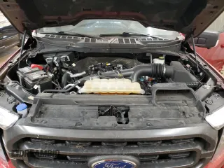 2022 Ford F-150 XL with VIN 1FTEW1EP1NKE80383, listed as a Copart auction lot 48172855 with 109,499 mi miles and Salvage Title. Bid and sale history available at DreamBid. Image 11.