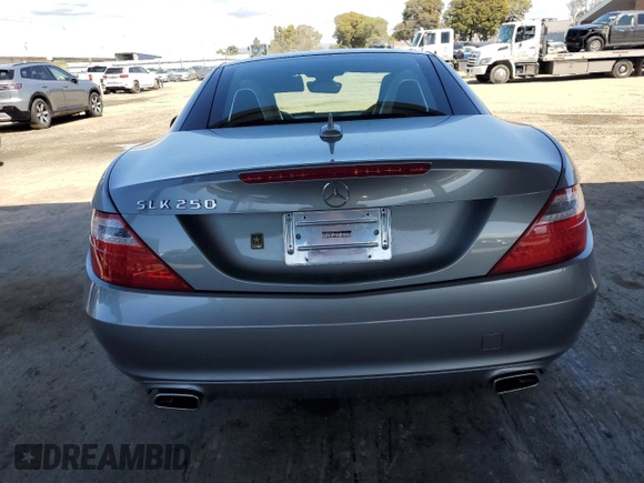 2014 Mercedes-Benz SLK 250 with VIN WDDPK4HA5EF089815, listed as a Copart auction lot 51697285 with 85,427 mi miles and Salvage title. Bid and sale history available at DreamBid. Image 6.
