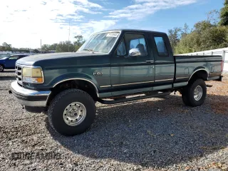 1995 Ford F-150 with VIN 1FTEX14H6SKA61500, listed as a Copart auction lot 79183944 with 0 mi miles and Salvage Title. Bid and sale history available at carsss.com. Image 1.