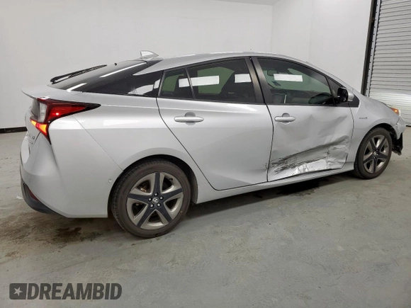 2019 Toyota Prius L Eco with VIN JTDKARFU0K3077831, listed as a Copart auction lot 62718705 with 135,026 mi miles and Clean title. Bid and sale history available at DreamBid. Image 3.