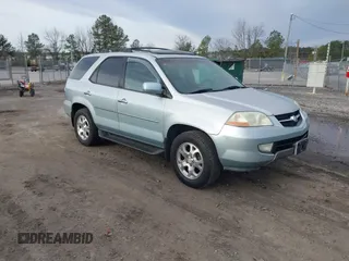 2002 Acura MDX Touring Pkg with VIN 2HNYD18652H531628, listed as a IAAI auction lot 41614740 with 290,881 mi miles. Bid and sale history available at carsss.com. Image 1.