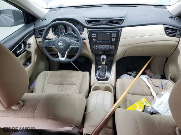 2017 Nissan Rogue S with VIN JN8AT2MT4HW401768, listed as a Copart auction lot 44003655 with 73,035 mi miles and Salvage Title. Bid and sale history available at carsss.com. Image 8.