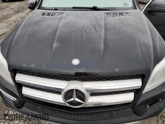 2015 Mercedes-Benz GL-Class GL 450 with VIN 4JGDF6EE3FA483957, listed as a Copart auction lot 82312843 with 110,427 mi miles. Bid and sale history available at carsss.com. Image 12.
