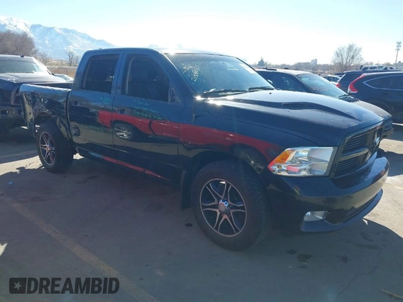 2012 Ram 1500 Sport with VIN 1C6RD7MT2CS277242, listed as a IAAI auction lot 41686364 with 202,023 mi miles. Bid and sale history available at carsss.com. Image 1.