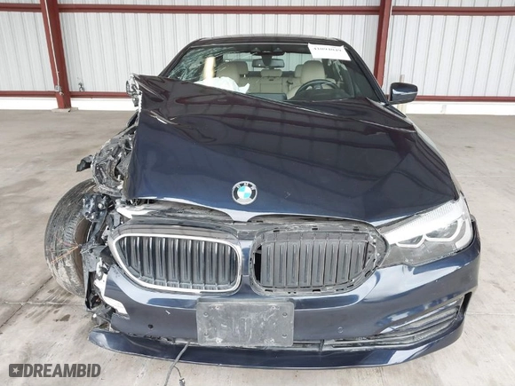 2019 BMW 5 Series 530e iPerformance with VIN WBAJA9C50KB254535, listed as a IAAI auction lot 41094049 with 57,874 mi miles. Bid and sale history available at carsss.com. Image 12.