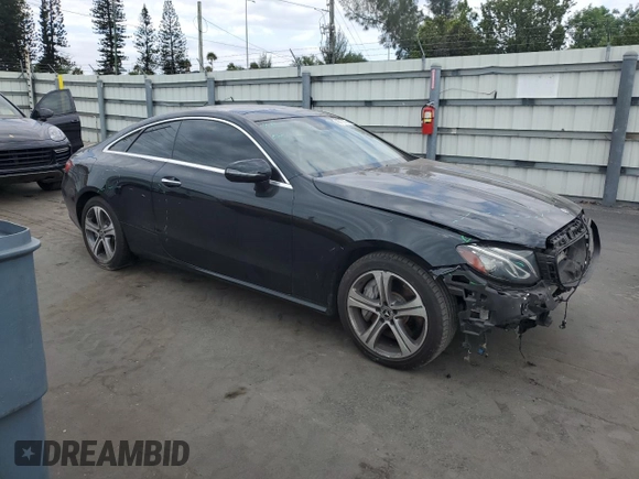 2018 Mercedes-Benz E-Class E 400 with VIN WDD1J6FB7JF018867, listed as a Copart auction lot 48712775 with 88,682 mi miles and Salvage Title. Bid and sale history available at carsss.com. Image 4.