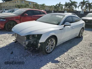 2024 Audi A5 Sportback S line Premium z VIN WAUDACF57RA029440, wystawiony jako Copart lot #83537164 z przebiegiem 13 171 mil mil oraz Nie do naprawy • Non repairable. Historia ofert i sprzedaży dostępna na DreamBid. Obrazek 1.