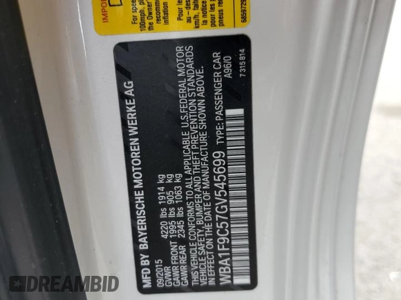 2016 BMW 2 Series 228i with VIN WBA1F9C57GV545699, listed as a Copart auction lot 51140674 with 135,024 mi miles and Clean Title. Bid and sale history available at carsss.com. Image 12.
