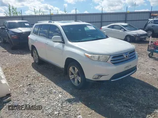 2011 Toyota Highlander Limited with VIN 5TDYK3EH0BS046070, listed as a IAAI auction lot 42134709 with 161,213 mi miles and . Bid and sale history available at DreamBid. Image 1.