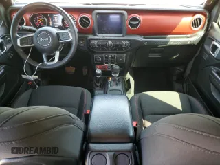 2019 Jeep Wrangler Unlimited Rubicon with VIN 1C4HJXFN1KW502477, listed as a Copart auction lot 52441455 with 53,110 mi miles and Salvage title. Bid and sale history available at DreamBid. Image 8.