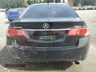 2011 Acura TSX with VIN JH4CU2F66BC000271, listed as a Copart auction lot 52313205 with 121,390 mi miles and Salvage Title. Bid and sale history available at carsss.com. Image 6.