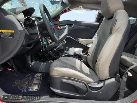 2013 Hyundai Veloster w/Gray Int с VIN KMHTC6AD1DU085546, выставлен на аукционе Copart как лот 58467755 с пробегом 130 932 миль миль и Списание • Salvage title. История ставок и продаж доступна на DreamBid. Изображение 7.