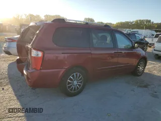 2007 Kia Sedona LX with VIN KNDMB233576147340, listed as a Copart auction lot 71416554 with 159,258 mi miles and Salvage Title. Bid and sale history available at carsss.com. Image 3.