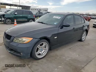 2007 BMW 3 Series 328xi with VIN WBAVC93597KX58052, listed as a Copart auction lot 48957795 with 138,518 mi miles and Clean Title. Bid and sale history available at carsss.com. Image 1.