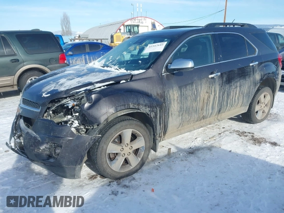 2014 Chevrolet Equinox LT with VIN 2GNFLFE36E6210289, listed as a IAAI auction lot 41547642 with 98,409 mi miles. Bid and sale history available at carsss.com. Image 2.