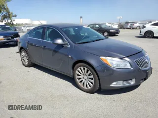 2011 Buick Regal CXL RL3 with VIN W04GR5EC7B1142146, listed as a Copart auction lot 56202085 with 62,243 mi miles and Clean title. Bid and sale history available at DreamBid. Image 4.