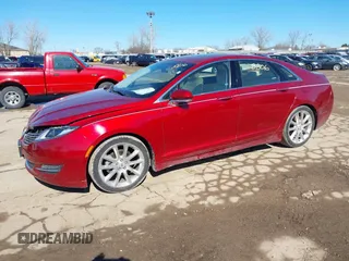 2015 Lincoln MKZ Hybrid with VIN 3LN6L2LUXFR606101, listed as a IAAI auction lot 41668806 with 77,112 mi miles. Bid and sale history available at carsss.com. Image 2.