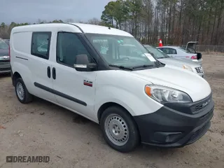 2019 Ram ProMaster City Cargo Van Tradesman with VIN ZFBHRFAB1K6M31770, listed as a IAAI auction lot 41123546 with 75,517 mi miles. Bid and sale history available at carsss.com. Image 1.