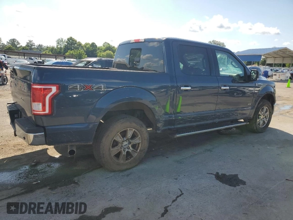 2016 Ford F-150 XLT с VIN 1FTEW1EP3GFC57791, выставлен на аукционе Copart как лот 58722435 с пробегом 123 339 миль миль и Списание • Salvage title. История ставок и продаж доступна на DreamBid. Изображение 3.