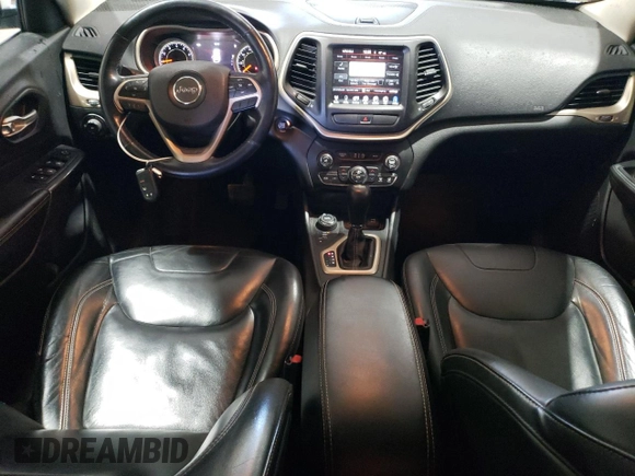 2015 Jeep Cherokee Limited with VIN 1C4PJMDS1FW692564, listed as a Copart auction lot 50763395 with 100,305 mi miles and Salvage Title. Bid and sale history available at carsss.com. Image 8.
