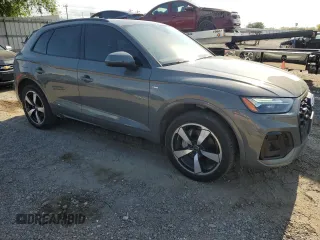 2023 Audi Q5 S line Premium Plus with VIN WA1EAAFYXP2172518, listed as a Copart auction lot 53387225 with 20,934 mi miles and Salvage title. Bid and sale history available at DreamBid. Image 4.