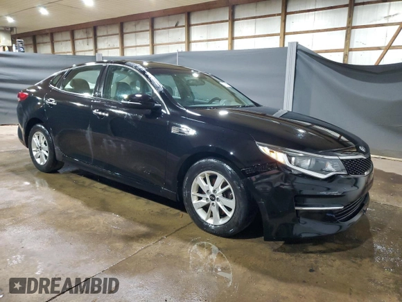 2018 Kia Optima LX with VIN 5XXGT4L33JG248245, listed as a Copart auction lot 56756935 with 88,389 mi miles and Clean title. Bid and sale history available at DreamBid. Image 4.