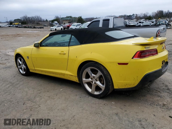 2014 Chevrolet Camaro LT z VIN 2G1FC3D35E9286523, wystawiony jako Copart lot #45289725 z przebiegiem 194 337 mil mil oraz Szkoda całkowita • Salvage title. Historia ofert i sprzedaży dostępna na DreamBid. Obrazek 2.