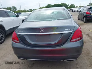2017 Mercedes-Benz C 300 with VIN 55SWF4KB1HU187792, listed as a IAAI auction lot 42399361 with 78,602 mi miles and . Bid and sale history available at DreamBid. Image 16.