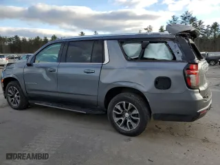 2021 Chevrolet Suburban LT with VIN 1GNSKCKD5MR164499, listed as a Copart auction lot 85023594 with 46,341 mi miles and Salvage Title. Bid and sale history available at carsss.com. Image 2.