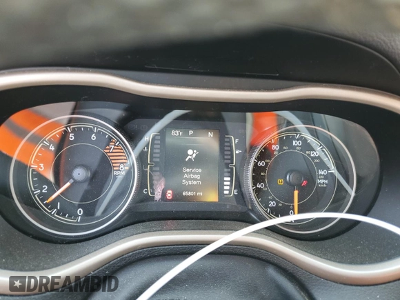 2017 Jeep Cherokee Latitude с VIN 1C4PJMCS9HW657615, выставлен на аукционе Copart как лот 59464265 с пробегом 65 801 миль миль и Списание • Salvage title. История ставок и продаж доступна на DreamBid. Изображение 9.