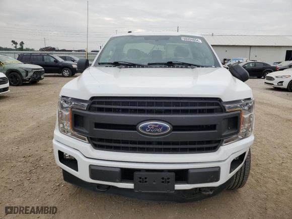 2018 Ford F-150 XL with VIN 1FTMF1EP8JFC54081, listed as a Copart auction lot 68204854 with 21,853 mi miles and Salvage Title. Bid and sale history available at carsss.com. Image 5.