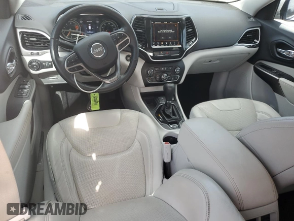 2019 Jeep Cherokee Limited z VIN 1C4PJLDB2KD243426, wystawiony jako Copart lot #52316665 z przebiegiem 52 100 mil mil oraz Szkoda całkowita • Salvage title. Historia ofert i sprzedaży dostępna na DreamBid. Obrazek 8.